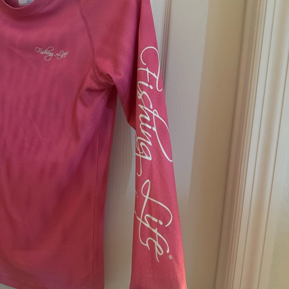 UPF 50+ Rash Guard Top Long Sleeve Swimsuit T- Shirt - Picture 2 of 5